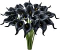 Miniatyrbillede 1 af 9: OBOSOE 20 stængler kunstige calla liljer falske blomster til bryllupsbuket og boligindretning