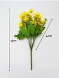 Miniatyrbild 3 av 10: Lollanda 8-Pack Konstgjorda Blombuketter – Realistiska Prästkragar För Hem Och Dekoration