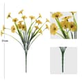 Miniatyrbild 6 av 6: Lollanda Konstgjorda blommor, UV-beständig, underhållsfri, vattentålig, långvarig, elegant, dekorativ, för balkong, trädgård, fester