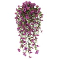 Miniatyrbild 1 av 9: Lollanda Konstgjord Blombukett – Hängande Violbukett, Väggdekoration med Realistiska Växter
