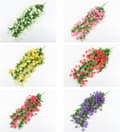 Miniatyrbillede 6 af 6: Lollanda Kunstige Vedhænge Blomster 2-pak, Vedbend Guirlande – UV-bestandig, Flerfarvet, 80cm Indretning