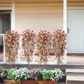 Miniatyrbillede 4 af 8: Lollanda Kunstige vedhængsblomster 2-pak 76 cm, Vedbend guirlande, Kunstige vedhængsblomster – UV-bestandig, Flerfarvet