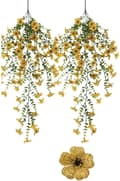Miniatyrbillede 1 af 8: Lollanda Kunstige vedhængsblomster 2-pak 76 cm, Vedbend guirlande, Kunstige vedhængsblomster – UV-bestandig, Flerfarvet