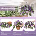 Miniatyrbild 10 av 10: Lollanda Konstgjord blombukett med morgonstjärna – UV-beständig och väderbeständig utomhusdekoration