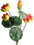 Miniatyrbild 1 av 2: Faux Blommor, Justerbar Längd, Mångsidig Dekoration,Orange