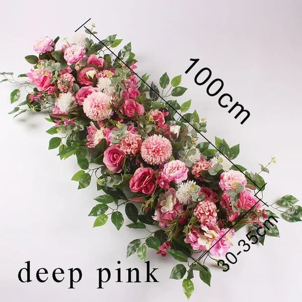 Kunstige Blomster, Silke Blomster Dekoration, Indendørs Brug,A, 100cm
