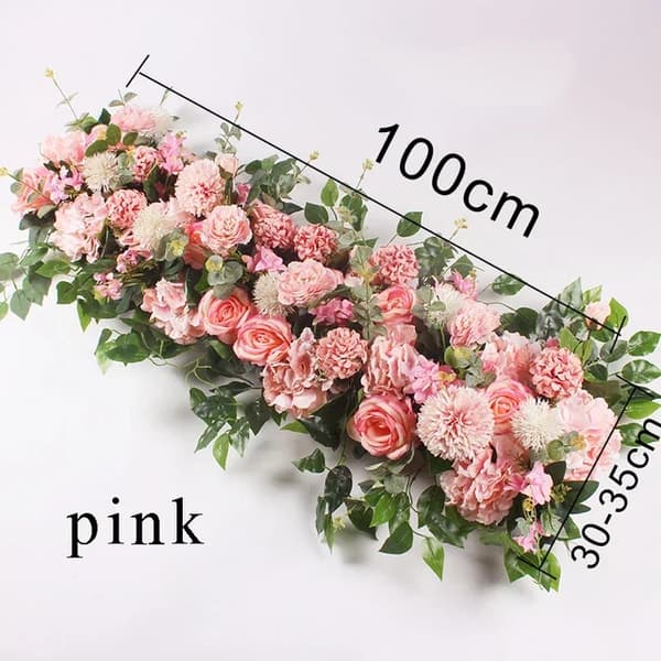 Kunstige Blomster, Silke Blomster Dekoration, Indendørs Brug,H, 100cm