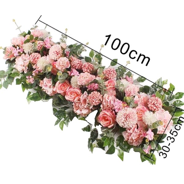 Kunstige Blomster, Silke Blomster Dekoration, Indendørs Brug,H, 100cm
