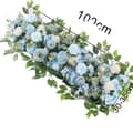 Miniatyrbillede 1 af 2: Kunstige Blomster, Silke Blomster Dekoration, Indendørs Brug,I, 100cm