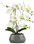 Miniatyrbillede 2 af 2: Kunstige Blomster, Elegant Design, Miljøvenlig,Hvid