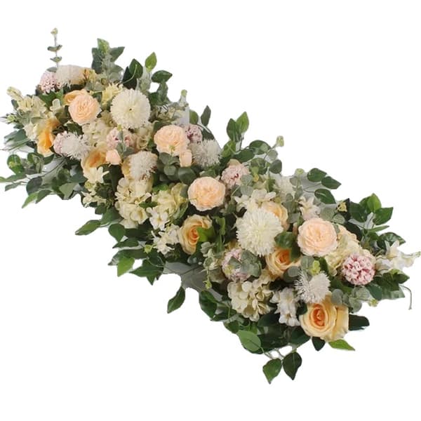 Blomsterarrangement, Silke blomster, Dekorativ baggrund,E, 100cm