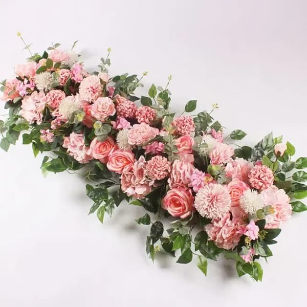 Blomsterarrangemang, Sidenblommor, Dekorativ Bakgrund,H, 100cm
