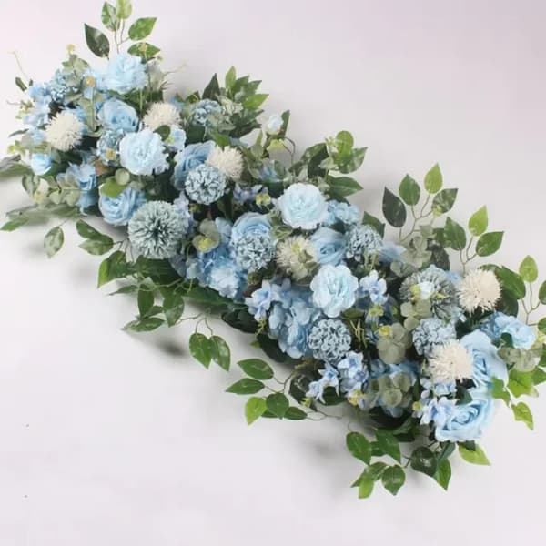 Blomsterarrangement, Silke blomster, Dekorativ baggrund,I, 100cm