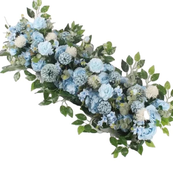 Blomsterarrangement, Silke blomster, Dekorativ baggrund,I, 100cm