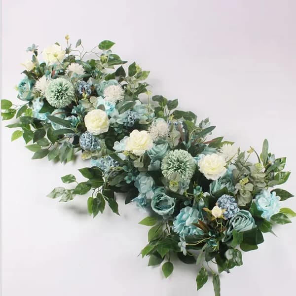 Blomsterarrangement, Silke blomster, Dekorativ baggrund,F, 100cm