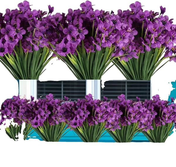 Tekokukat, UV-kestäviä, eivät haalistu,Violetti