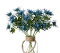 Miniatyrbild 1 av 2: Konstgjorda Blommor, Eryngo Spray, Falsk Silkesdesign,Blå 3