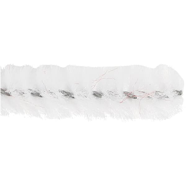 Chenille, L: 30 cm, tykkelse 9 mm, hvid, 25 stk./ 1 pk.