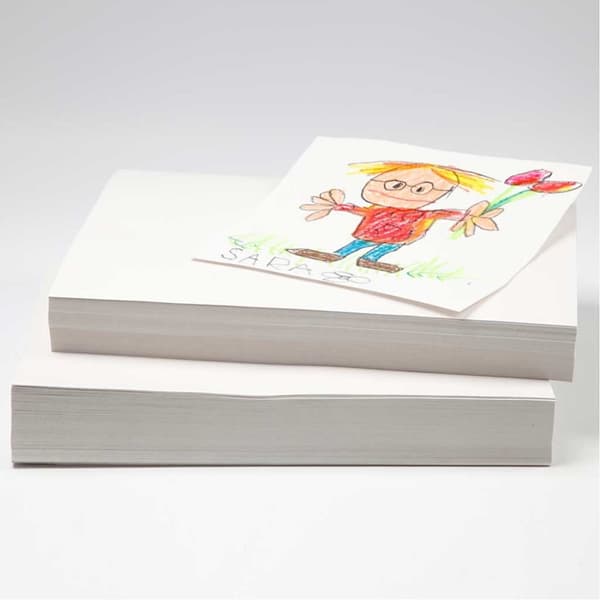 Karduspapper - A4 - 210 x 297 mm - 100 g - Vit - 500 ark