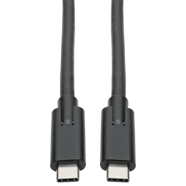 Tripp Lite USB Typ C till USB C-kabel USB 3.1 5A Nominell 100W 5 Gbps Thunderbolt 3-kompatibel M/M 1,8 m - USB-kabel - 24-stifts USB-C (M) till 24-sti