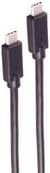 shiverpeaks ®-BASIC-S--USB-C-liitäntäkaapeli, USB-kaapeli Type-C uros ja Type C uros, 3.2 Gen 2x2, 100W, 0.25m (BS13-62005)