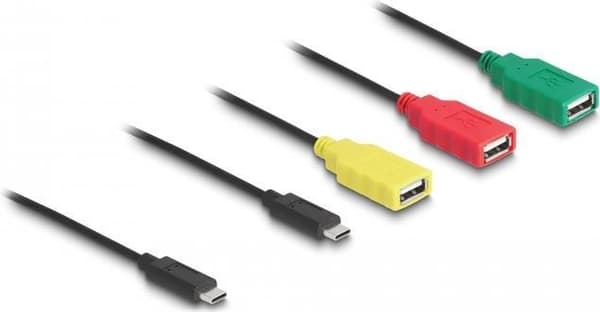 Delock - Hub - 4 x USB2.0 - Desktop - AC (64203)