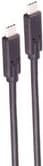shiverpeaks ®-BASIC-S--USB-C tilslutningskabel, USB-kabel Type-C han til Type C han, 4.0 Gen 3x2, 240W, 2.0m (BS13-63035)