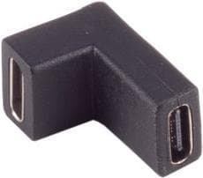 shiverpeaks ®-BASIC-S-adapter, USB-C-stik, 3.1, 90° vinkel venstre/højre, PVC (BS13-40004)