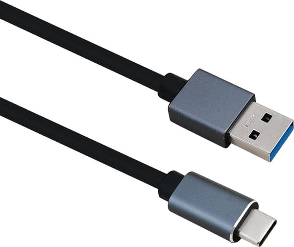 Helos PREMIUM - USB-kabel - USB Typ A (M) till USB-C (M) - USB 3.1 - 2 m - Svart