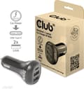Miniatyrbillede 1 af 6: CLUB3D USB biloplader 1xUSB C 2xUSB A 36W 12/24V detailhandel (CAC-1921)