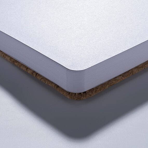 Skissbok Kork 13x21 cm 140g 80 creme vita sidor Talens Art Creation