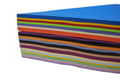 Miniatyrbild 1 av 3: Färgat papper MIX 20 färger A4 500 ark