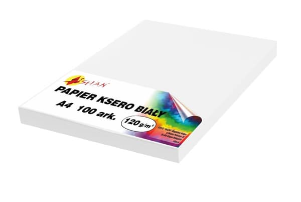 Vitt papper A4 120g 100 ark