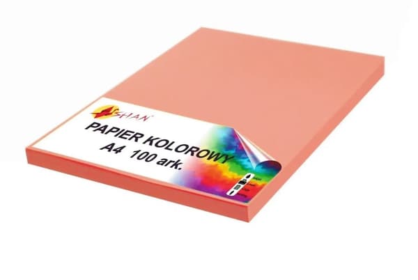 Värillinen paperi A4 120g greippiä 100 arkkia