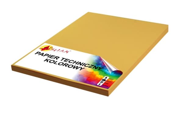 Värillinen paperi A4 120g sinapinkeltainen 100 arkkia