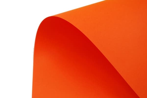 Farvet Bristol tavle A2 43 x 61 cm 160g - orange