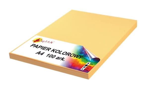 Värillinen paperi A4 80g säämiskä v2 100 arkkia