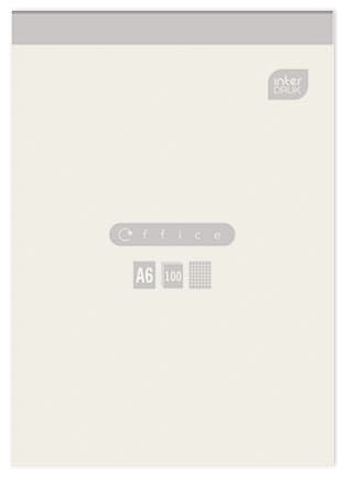 Office Notebook Block A6/100k Grid Interdruk BLKA6100