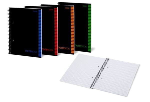 Spiral Notebook A5/80k Square Office Top-2000