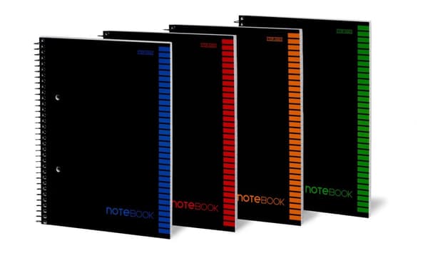 Spiral Notebook A5/80k Square Office Top-2000