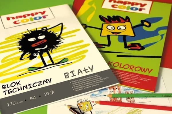 A3 Young Artist Painting Block 10 arkkia 200g Happy Color