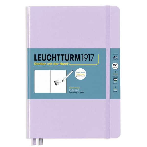 Skissebok A5 Lilac Leuchtturm 1917