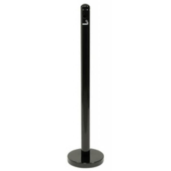 Securit Floor askkoppssystem SMOKER POLES - bas, svart 0,000000 Svart