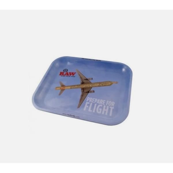 RÅ FLYGANDE METALLBACK - 33X27CM