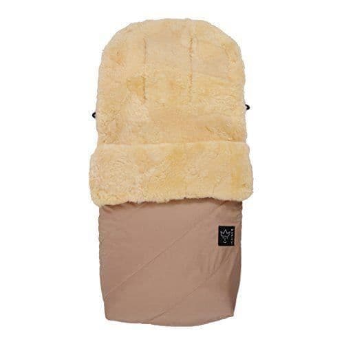 Kaiser 6542031Poussette Chancelière paat med lammull, Färg sand - 4011863130243