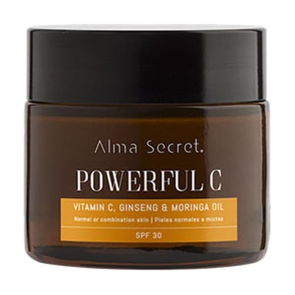 Ljusnande kräm - ALMA SECRET - SPF 30 - Vitamin C - Ginseng - Moringa - 50 ml