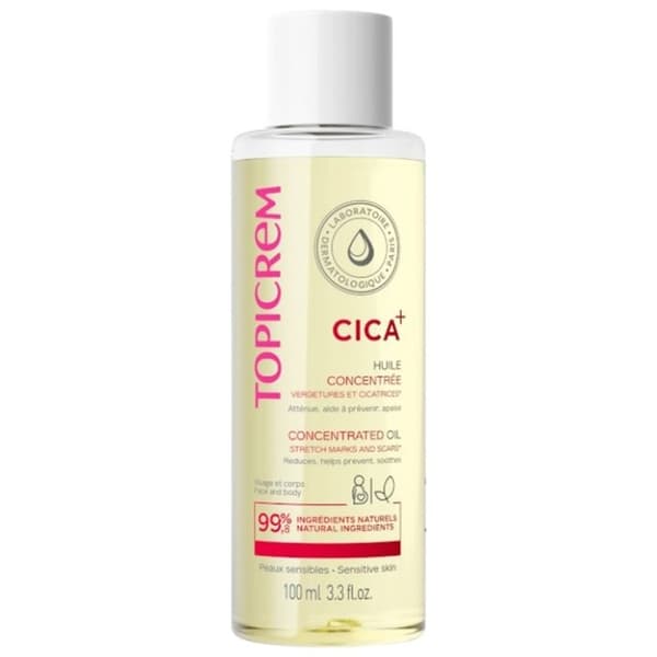 Topicrem Cica koncentrerad olja stretchmärken och ärr 100ml