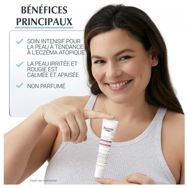 Kräm - Eucerin - Atopi Control - 40ml - Hypoallergen - Torr och känslig hud