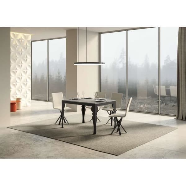 Paxon Evolution bordsskiva cementskiva 90x120 Lång 380 antracitram