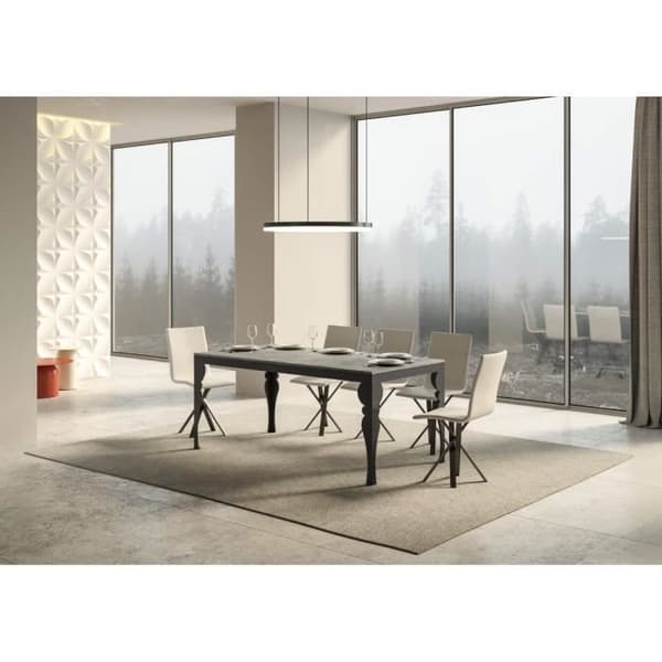 Paxon Evolution bordsskiva cementskiva 90x180 Lång 284 antracitram